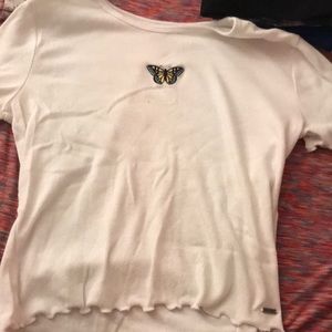 Hollister baby tee